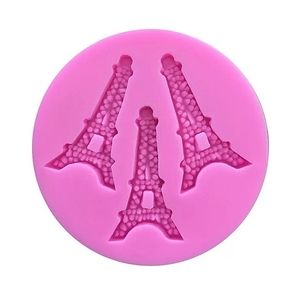 Silicone Mold Eiffle Towers 3 Slots